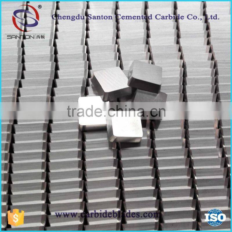 precision ground cemented carbide square milling inserts