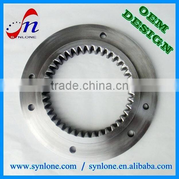 High quality stainless steel internal gear ring with 100% inspection