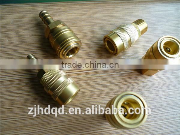 usa type quick coupler, air quick coupler for hose barb 1/4" -3/8" BSPT thread