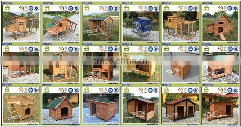 SDR028 wholesale luxury wooden rabbit cages