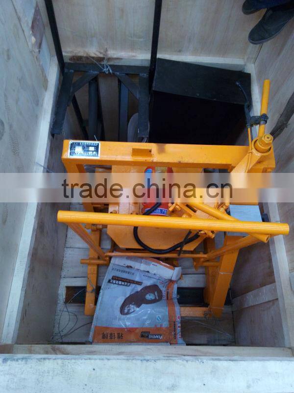 Hand press block making machine QT40-3C(Dongyue brand )