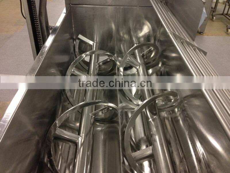 factory supply stainless steel Vacuum Mixer with double paddles