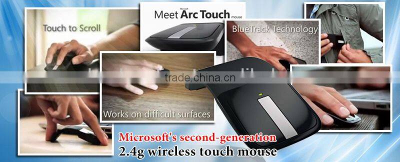 2014 top 10 2.4g super slim novelty wireless mouse