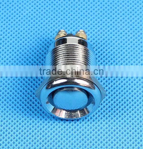 19mm screw terminals momentary metal push button switch