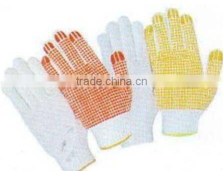 Non-slip Dots Cotton Working Gloves