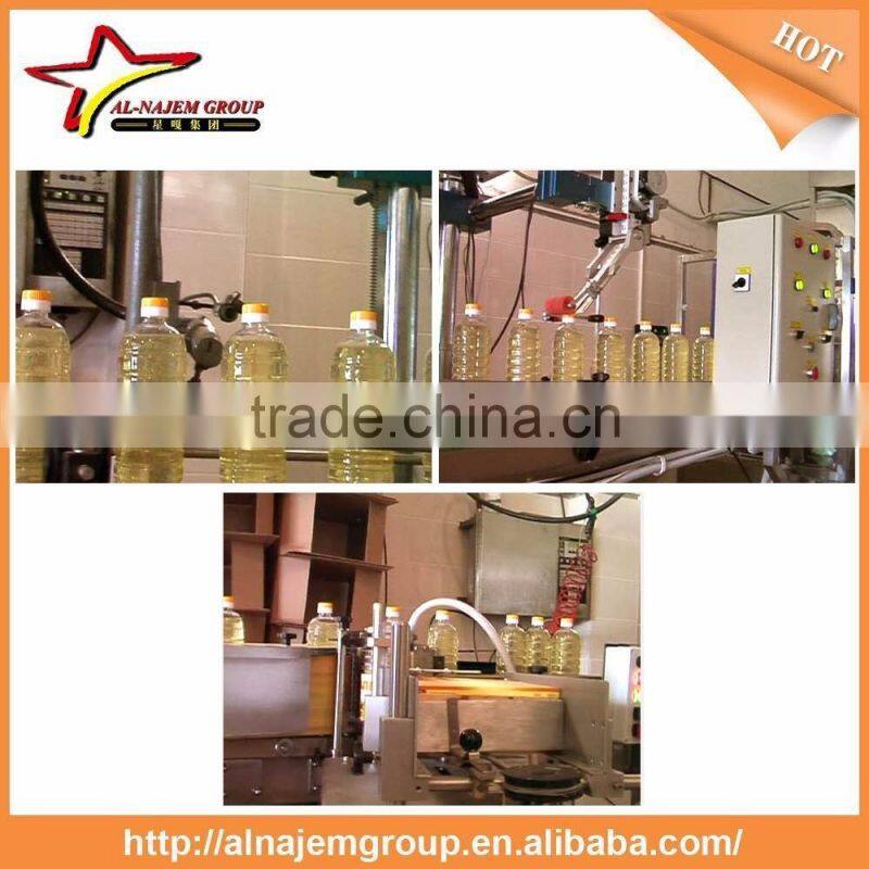Filling line of vegetable oil LR 2/3000 producing capacity 3000 BPH