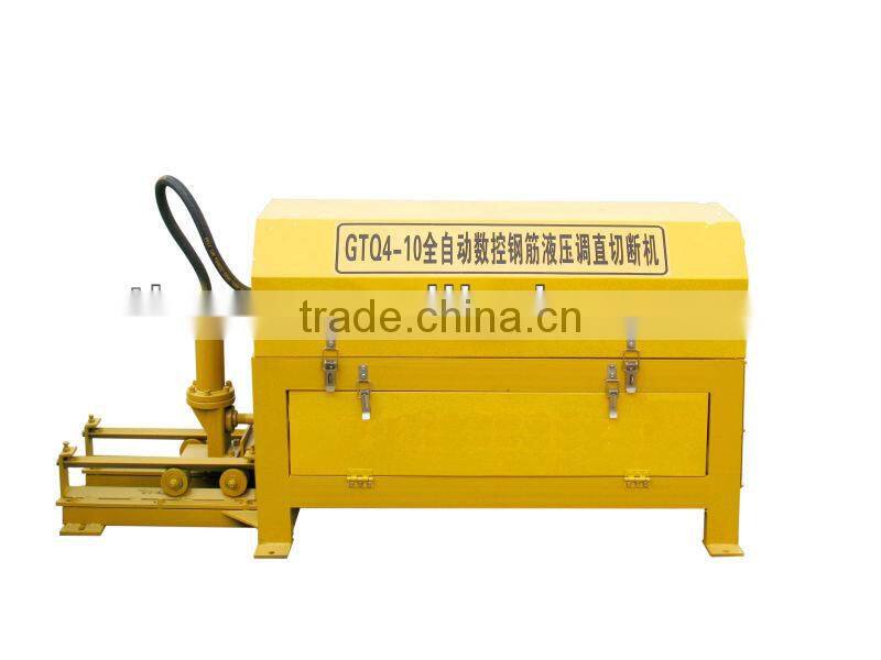GTQ4-10 NEW Wonderful steel wire straightening and cutting machine
