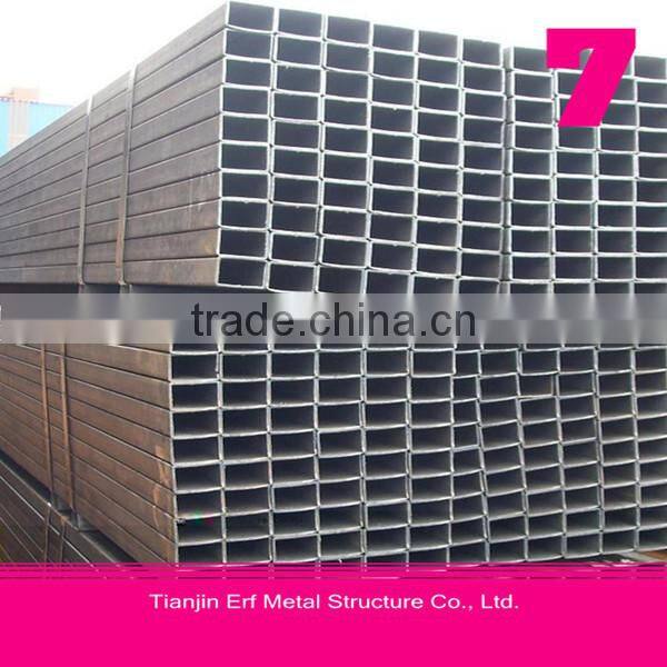 Tianjin high quality Galvanized seamless rectangular steel pipe