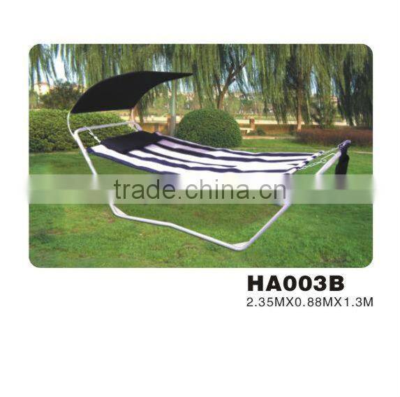 300*80*120cm hammock with canopy(rocking hammock,outdoor rocking hammock)