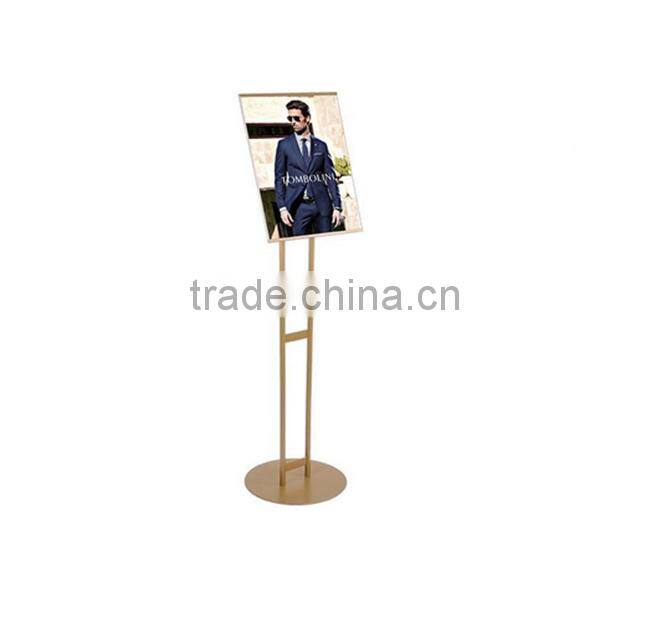 Outdoor Floor Standing Metal Advertising Display Stand
