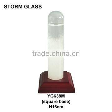 beautiful indoor wooden base admiral fitzroy storm glass
