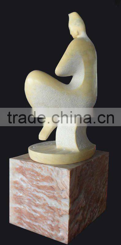 Abstract Marble Buddha Souvenir Craft