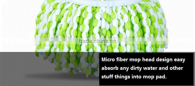 360 spin mop to easy portable with wheels