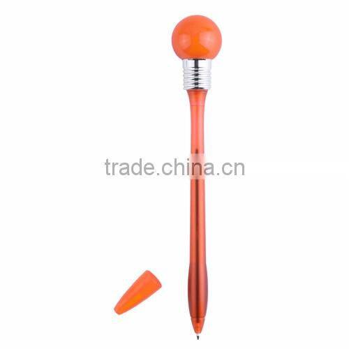 ballpoint pen with a flashing light on the top