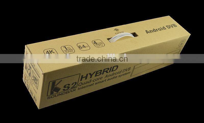 Quad-core Android 5.1.1 TV BOX SOUND BAR TV decoder IPTV set top box