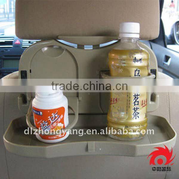 Drink Food Cup Tray Holder Stand Desk Auto Car Back Seat Folding tray table