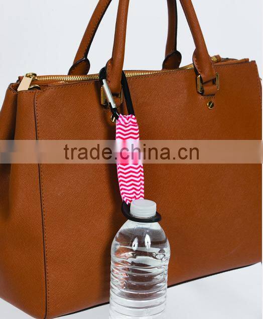 Wholesale printed band bottle clip drink clip for out doors climbing hook