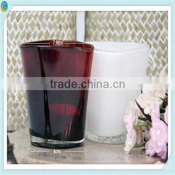 tealight holder long stem clear tealight glass candle holder