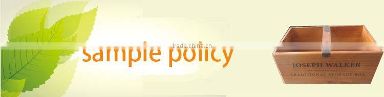 wooden fruit crates box with handle