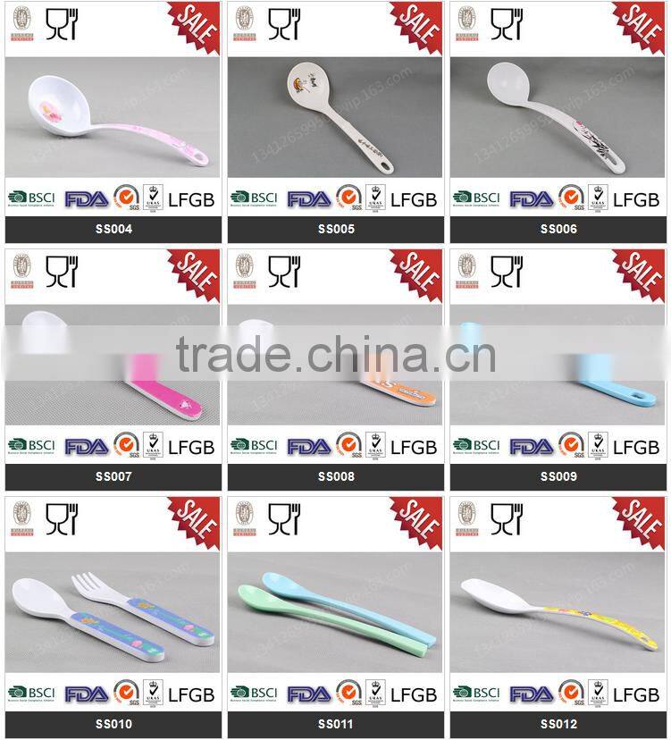 Food grade safety kid children melamine spoon