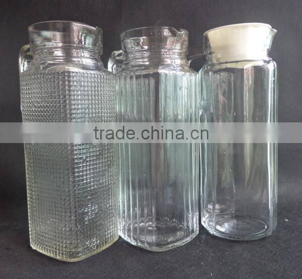 high transparency glass milk jug juice pitcher wholesale