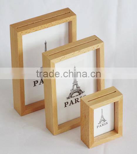 Beech Wood Picture Frame Wooden Photo Frame