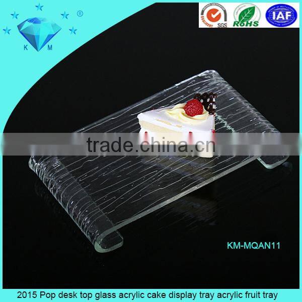 Hot custom design optional acrylic Awards And crystal trophy award size and plate customized design