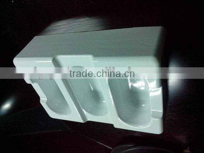 vacuum forming three space animal husbandry water channel