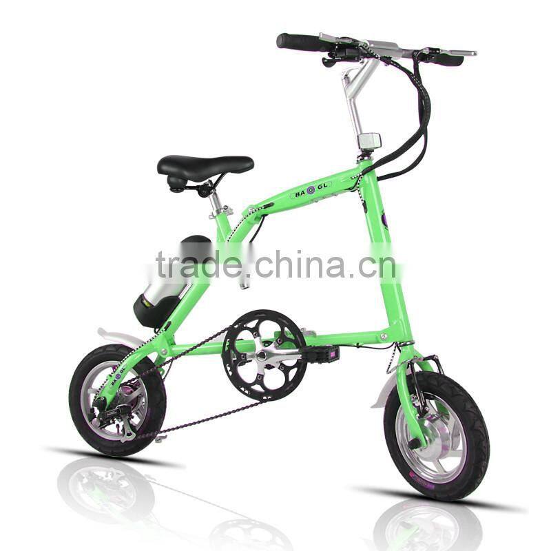 12 inches electric hand folding bike