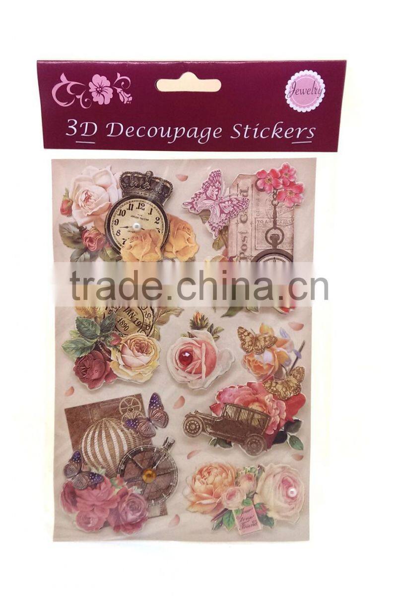 Gift Tag Rub-on Transfer Sticker, Gift Tag Sticker, Christmas Gift Sticker