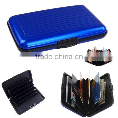 color aluminum credit card holder