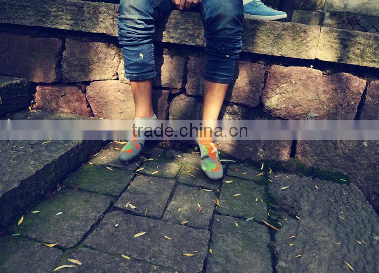 Top Sale Men's Boat Socks Camouflage Socks Customized Fashion Socks