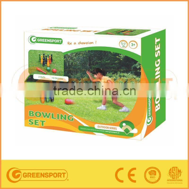 GSBS8-Wooden bowling ball for kids