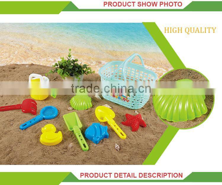 Best selling summer beach sand tool set small toys for kids