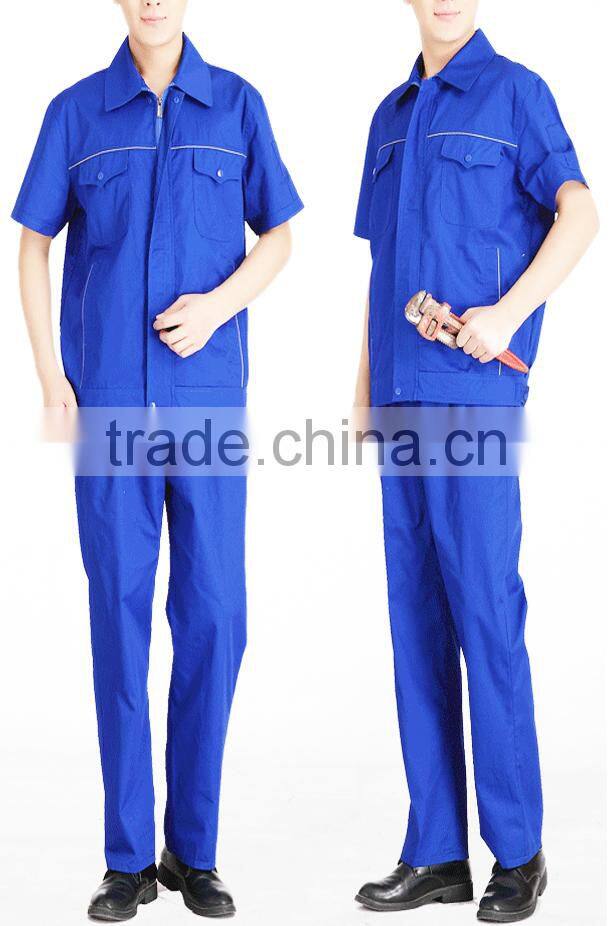 2016 OEM man workwear factory uniform industrial clothings overall