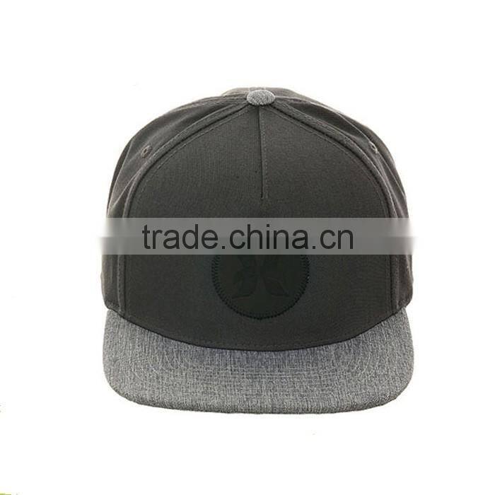 Leather Patch Adjustable Cheap Snapback Camp 5 Panel Hat /Flat Brim Blank Custom Floral Print Wholesale 5 Panel Cap