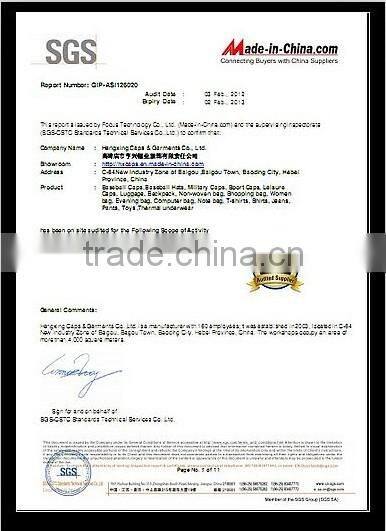 High Quality Cheap Custom Fresh Bucket Hats/Cap