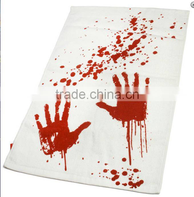 100% cotton Bloody Towel