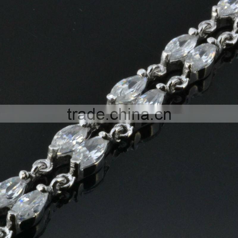 Women jewelry Zircon jewelry 925 silver bracelets