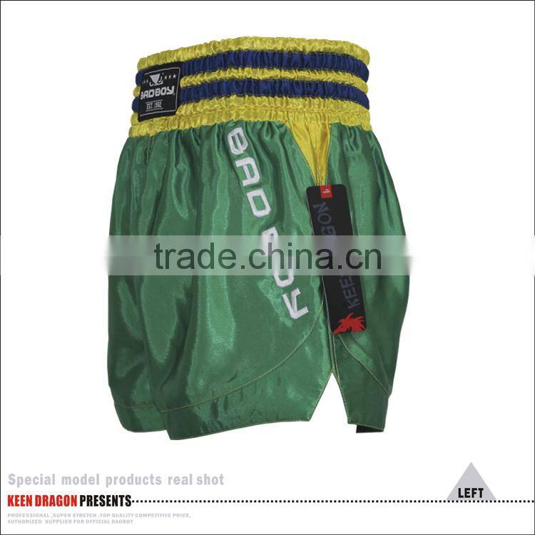 Alibaba Muay Thai Supplier Cheap Micro Plain Big Man Fight Shorts