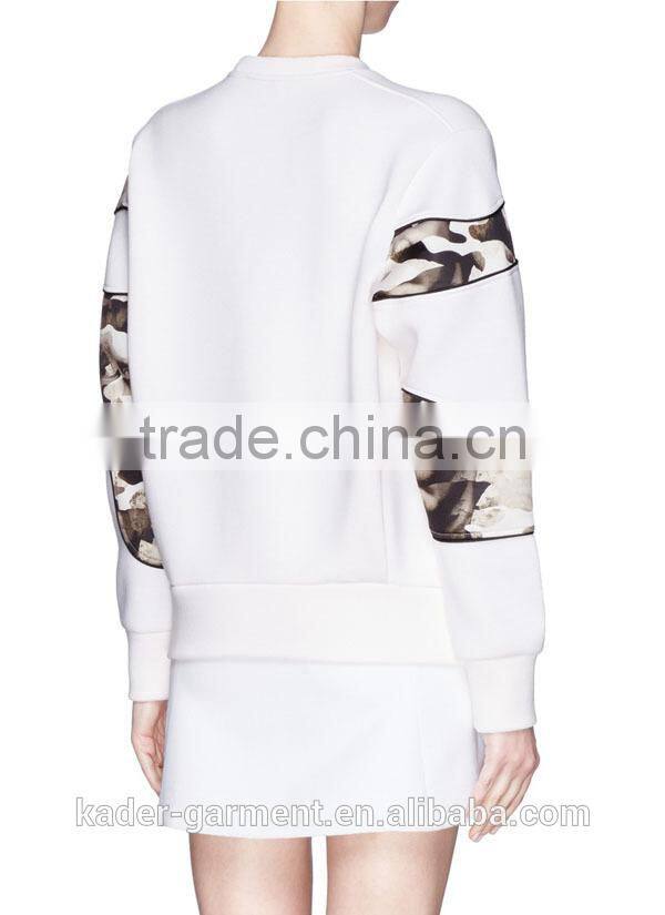 Wholesale Custom Crewneck 3d Printed Sweatshirt Sublimated Sweatshirt for Women