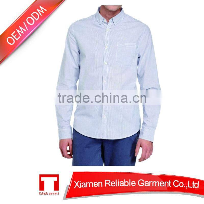 2014 High quality latest shirt designs for men casual shirt made in China