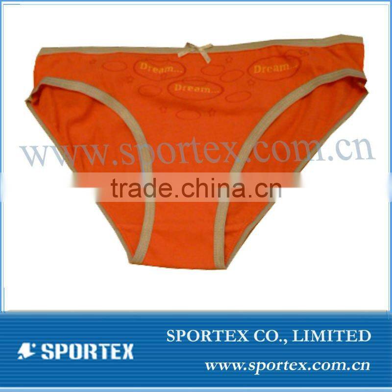 2012 printed ladies briefs
