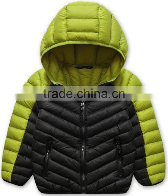 children and baby winter clothes/custom quality kids winter blank varsity duck or goose down feather jackets/kids snow jackets