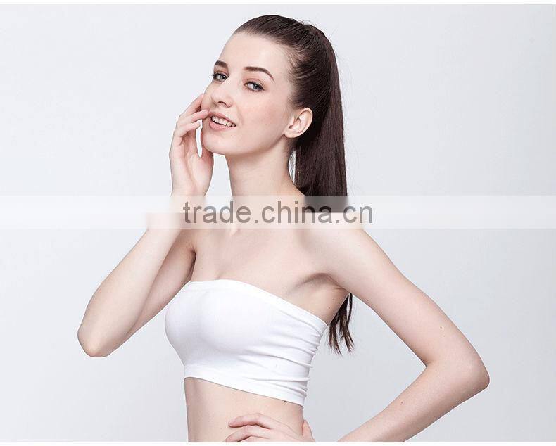 Factory Provide Girl Sexy Wholesale Yoga Sports Girl Tube Sexy Bra