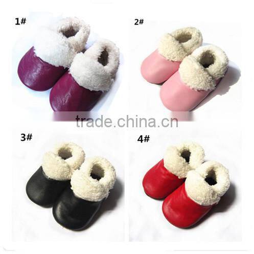 baby warm boots,winter fur lining baby boots