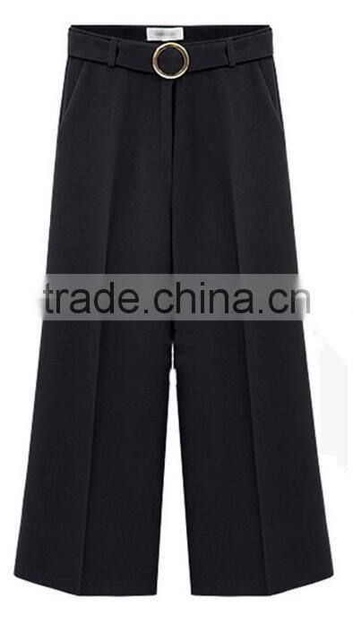 EY0540P Wholesale fashion loose pants casual women gaucho pants