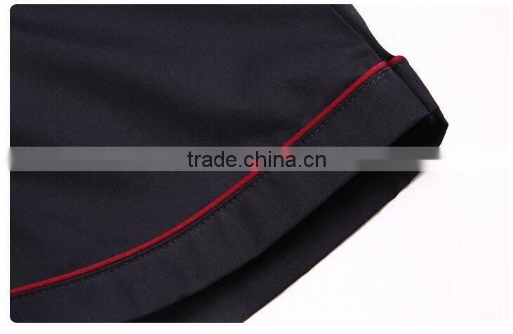 Customized made different style kindergarten primary school uniform little kids boys shirts and shorts /boys school uniform