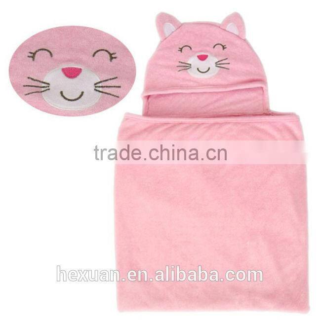 Animal shape baby hooded bathrobe / baby bathrobe / baby bath towel / baby blankets