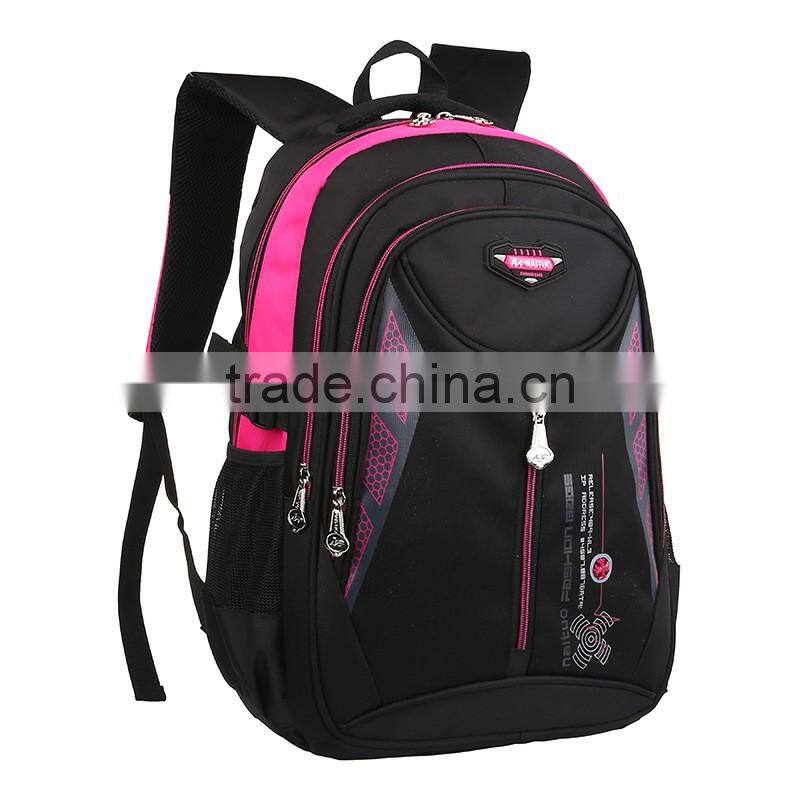 2016 Wholesale New Design Nylon School Bag
